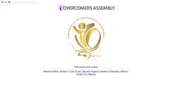 Desktop Screenshot of iamanovercomer.org