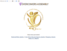 Tablet Screenshot of iamanovercomer.org